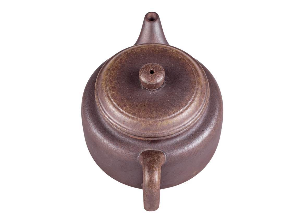 Чайник # 51901, дровяной обжиг/исинская глина, ручная работа, 180 мл.