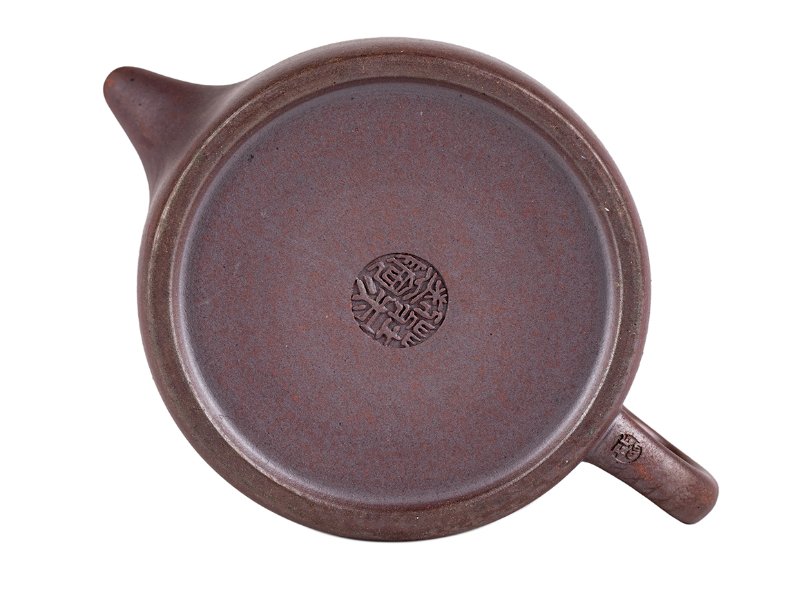 Чайник # 51901, дровяной обжиг/исинская глина, ручная работа, 180 мл.