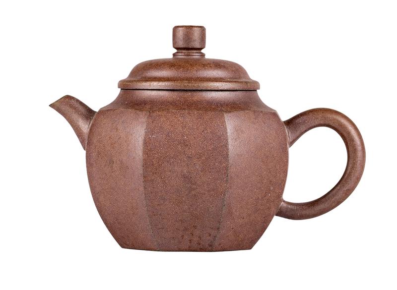 Чайник # 51902, дровяной обжиг/исинская глина, ручная работа, 160 мл.