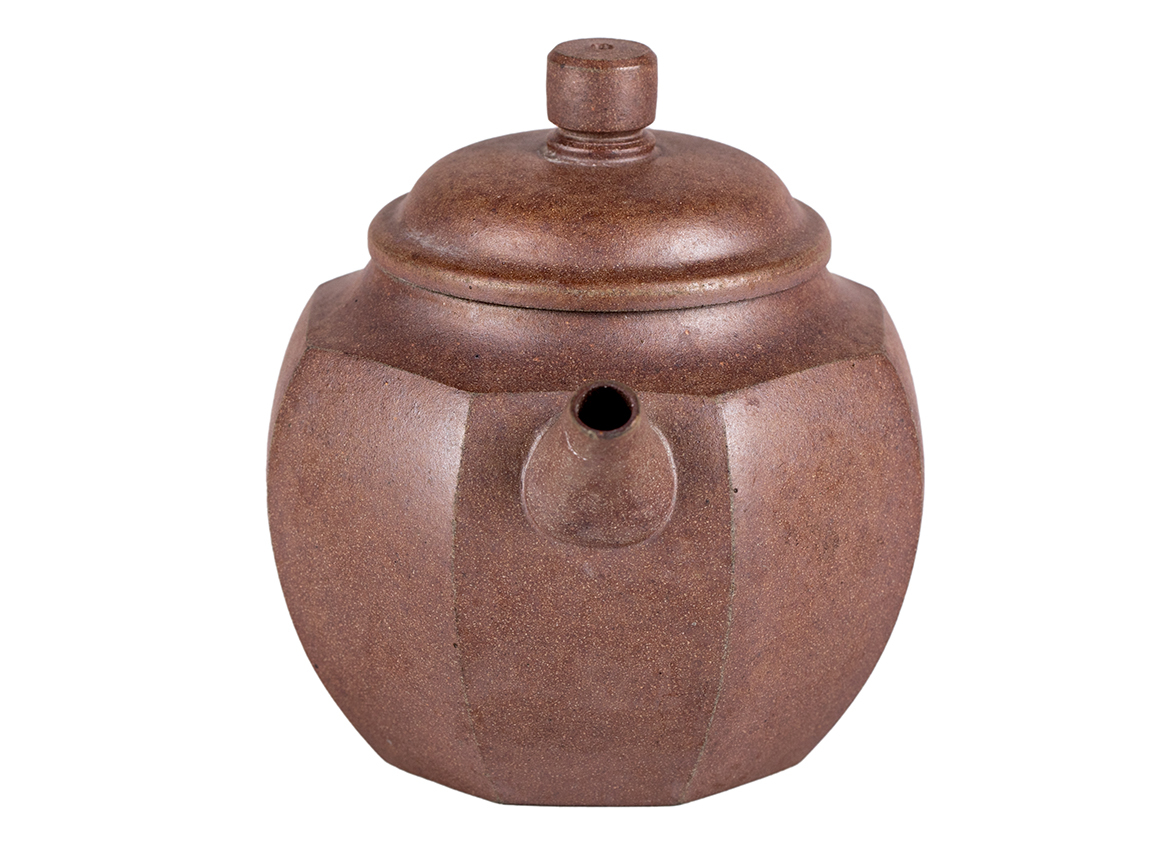 Чайник # 51902, дровяной обжиг/исинская глина, ручная работа,  160 мл.