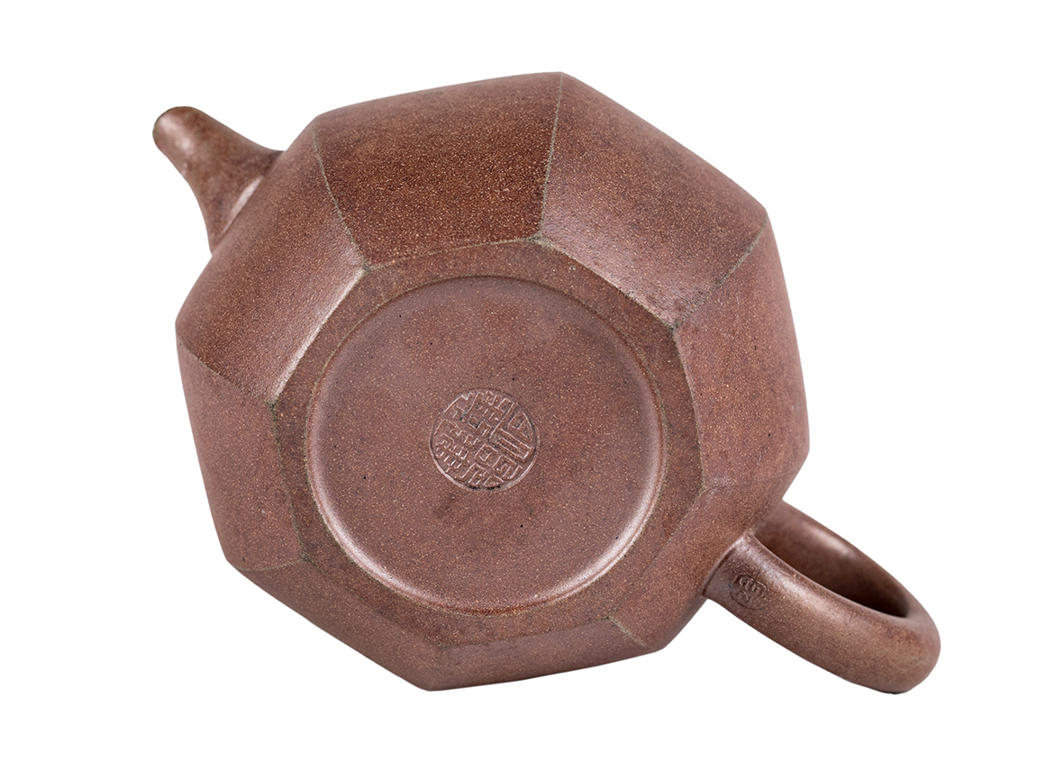 Чайник # 51902, дровяной обжиг/исинская глина, ручная работа,  160 мл.