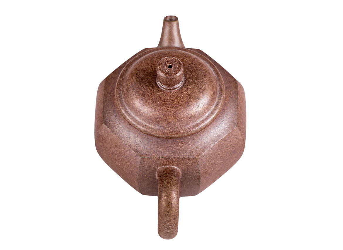 Чайник # 51902, дровяной обжиг/исинская глина, ручная работа,  160 мл.