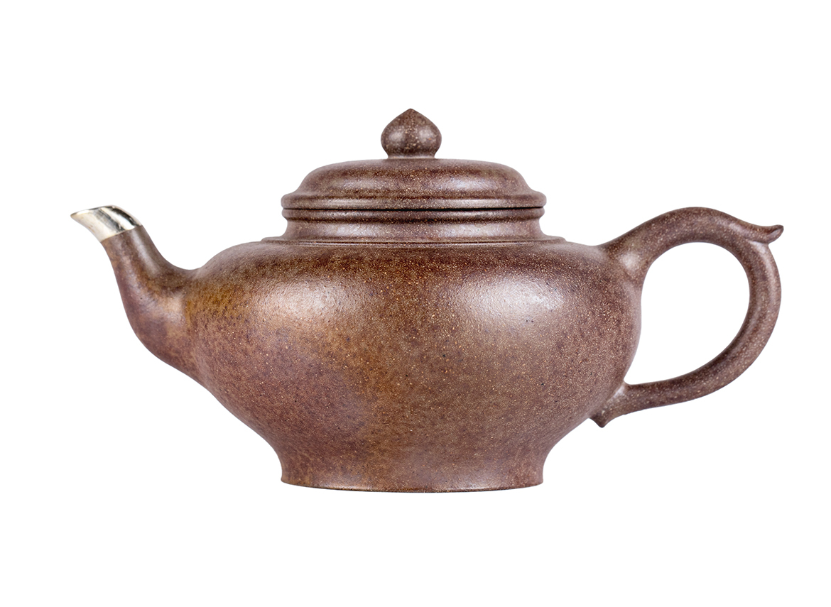 Чайник # 51903, дровяной обжиг/исинская глина, ручная работа, 250 мл.