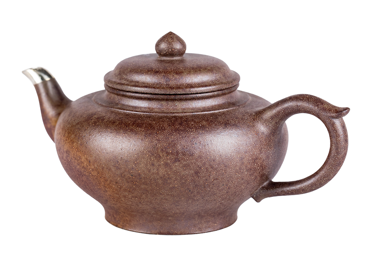 Чайник # 51903, дровяной обжиг/исинская глина, ручная работа, 250 мл.