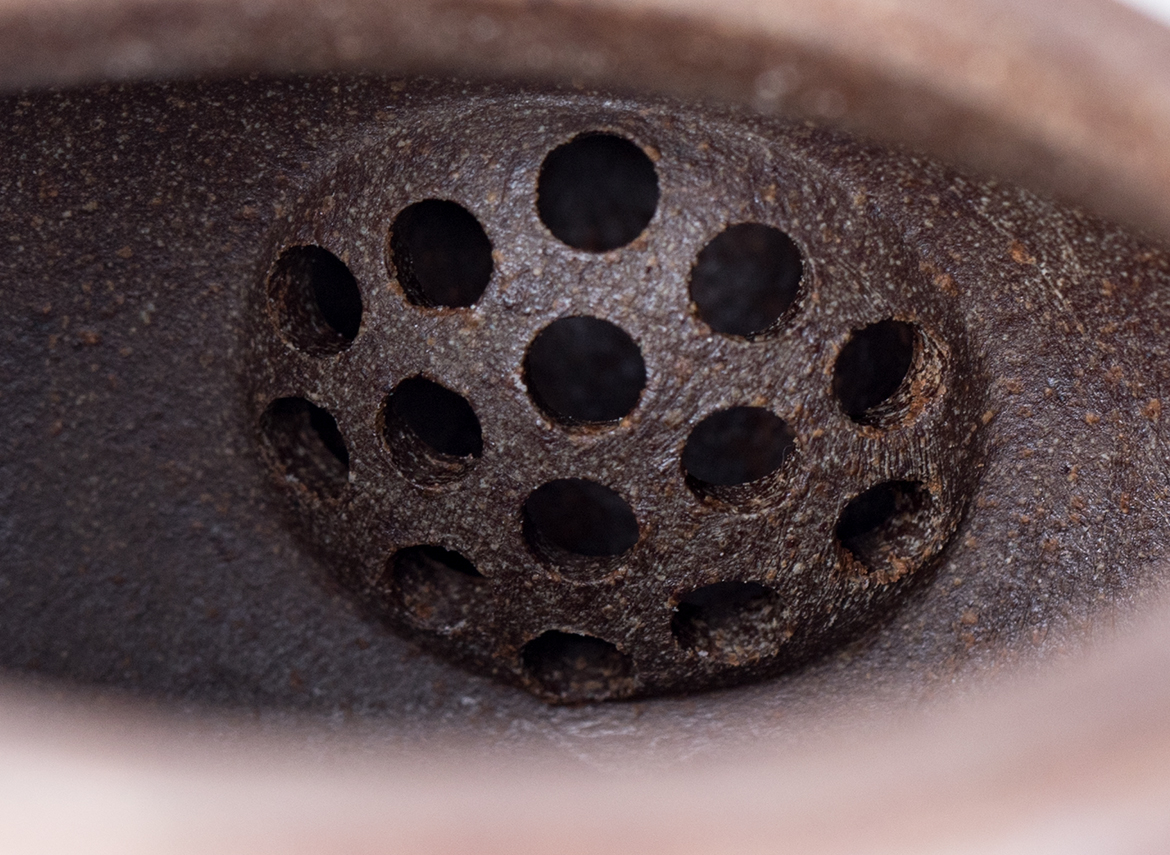 Чайник # 51903, дровяной обжиг/исинская глина, ручная работа, 250 мл.