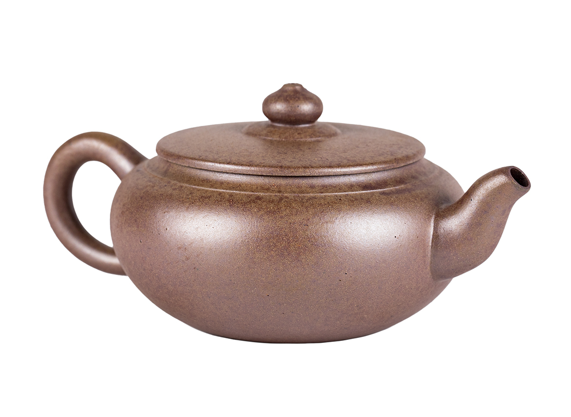 Чайник # 51905, дровяной обжиг/исинская глина, ручная работа, 200 мл.
