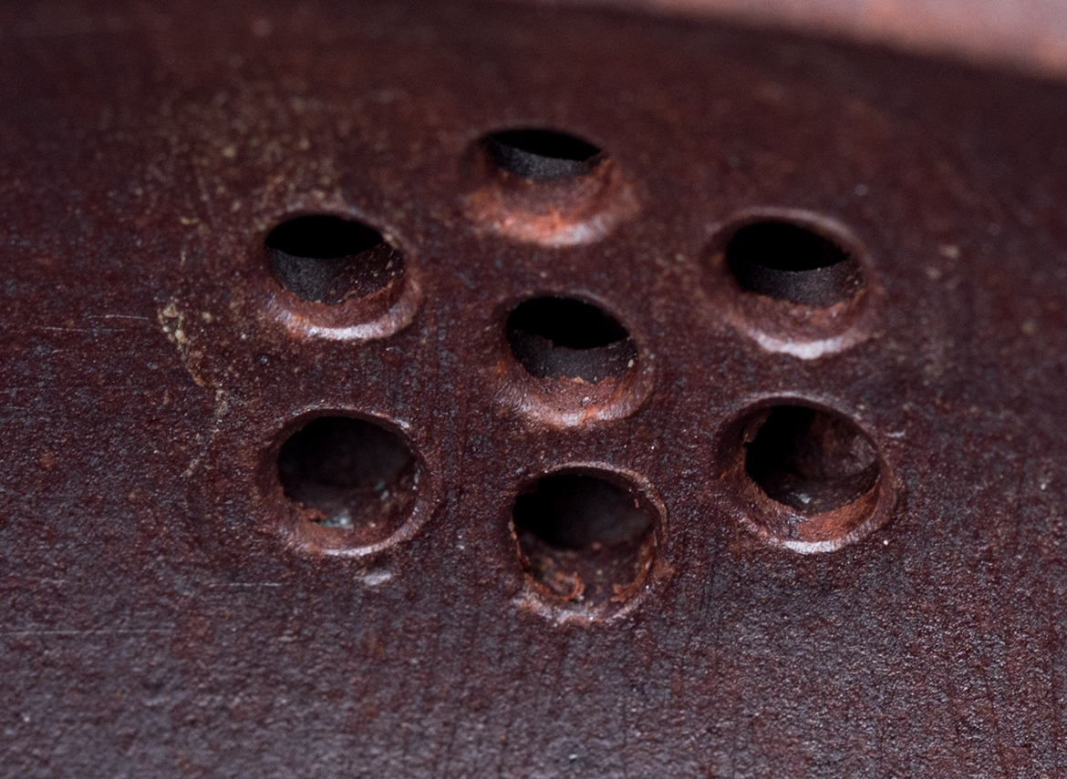 Чайник # 51907, дровяной обжиг/исинская глина, ручная работа, 180 мл.