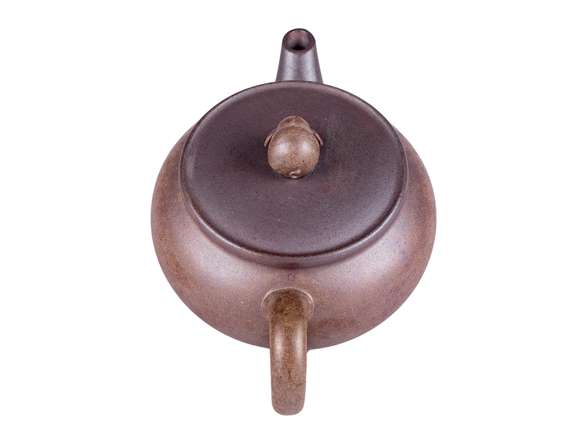 Чайник # 51907, дровяной обжиг/исинская глина, ручная работа, 180 мл.