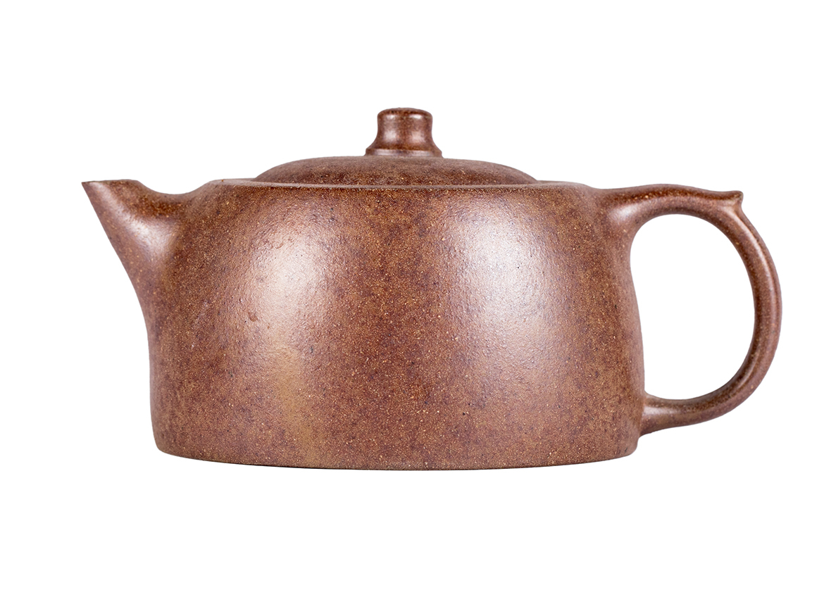 Чайник # 51909, дровяной обжиг/исинская глина, ручная работа, 170 мл.