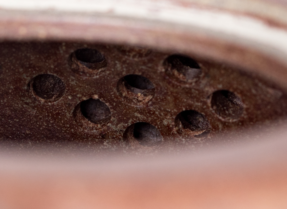 Чайник # 51909, дровяной обжиг/исинская глина, ручная работа, 170 мл.