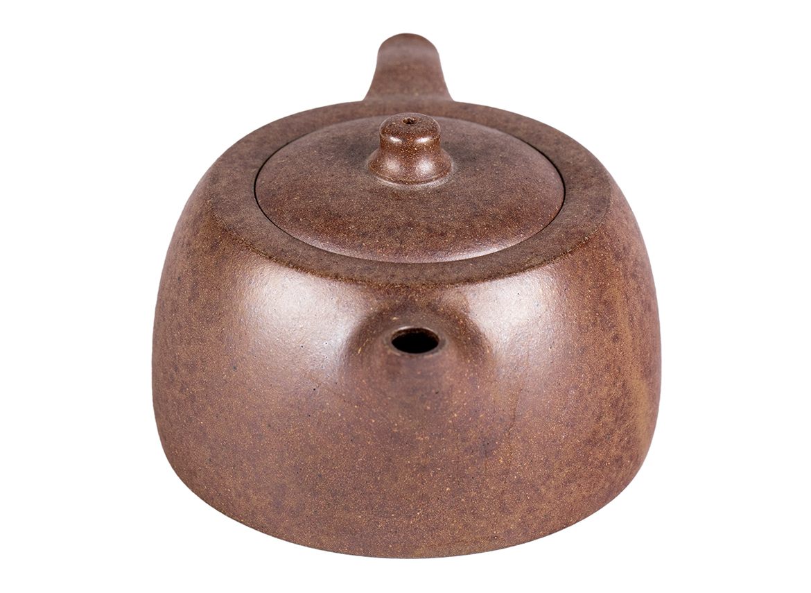 Чайник # 51909, дровяной обжиг/исинская глина, ручная работа, 170 мл.