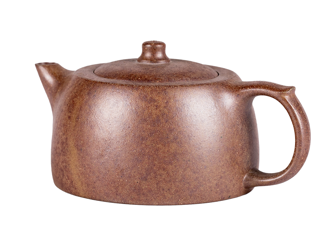 Чайник # 51909, дровяной обжиг/исинская глина, ручная работа, 170 мл.