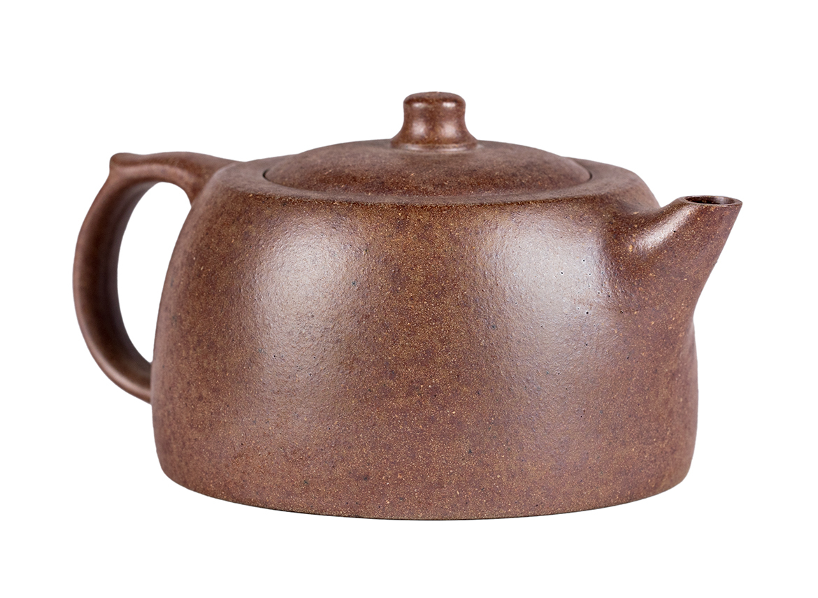 Чайник # 51909, дровяной обжиг/исинская глина, ручная работа, 170 мл.