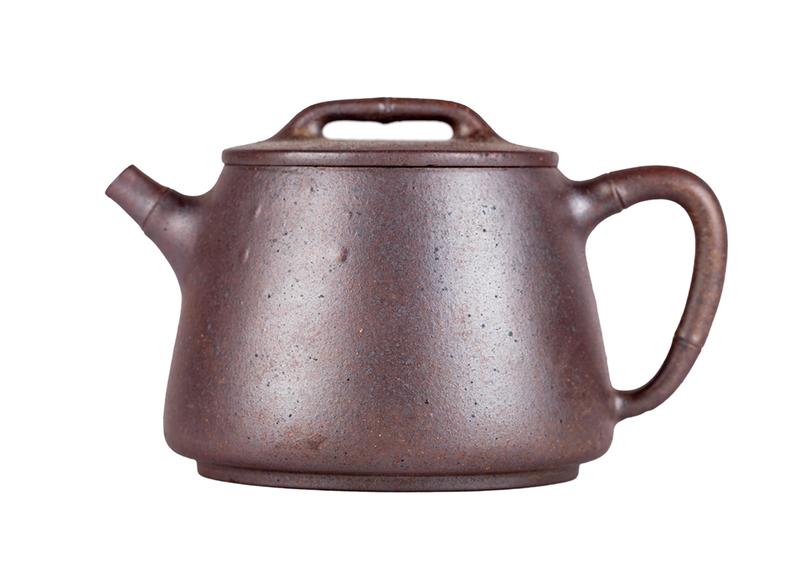 Чайник # 51911, дровяной обжиг/исинская глина, ручная работа, 220 мл.