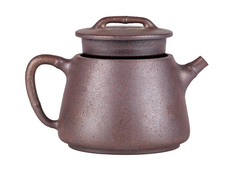 Чайник # 51911, дровяной обжиг/исинская глина, ручная работа, 220 мл.