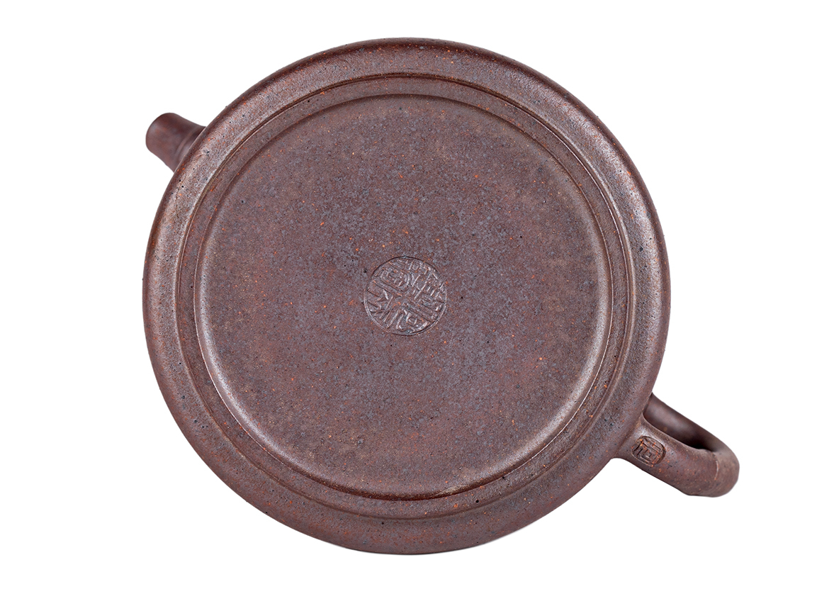 Чайник # 51911, дровяной обжиг/исинская глина, ручная работа,  220 мл.