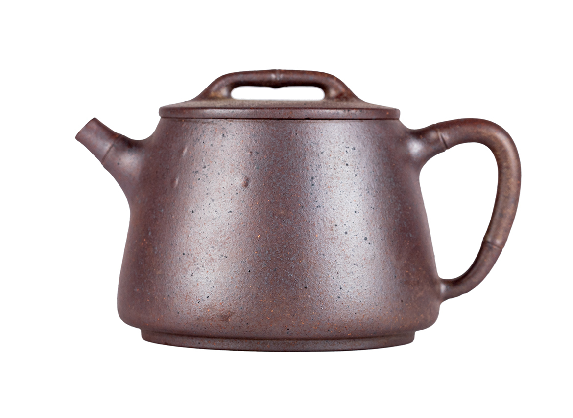 Чайник # 51911, дровяной обжиг/исинская глина, ручная работа,  220 мл.