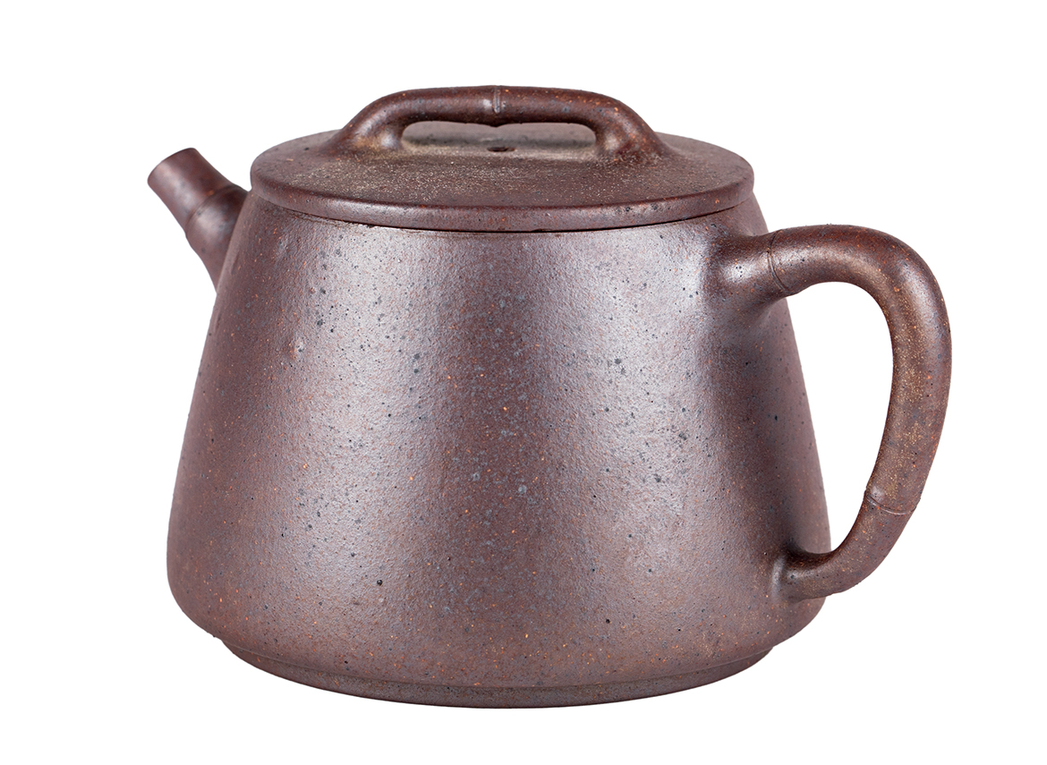 Чайник # 51911, дровяной обжиг/исинская глина, ручная работа,  220 мл.