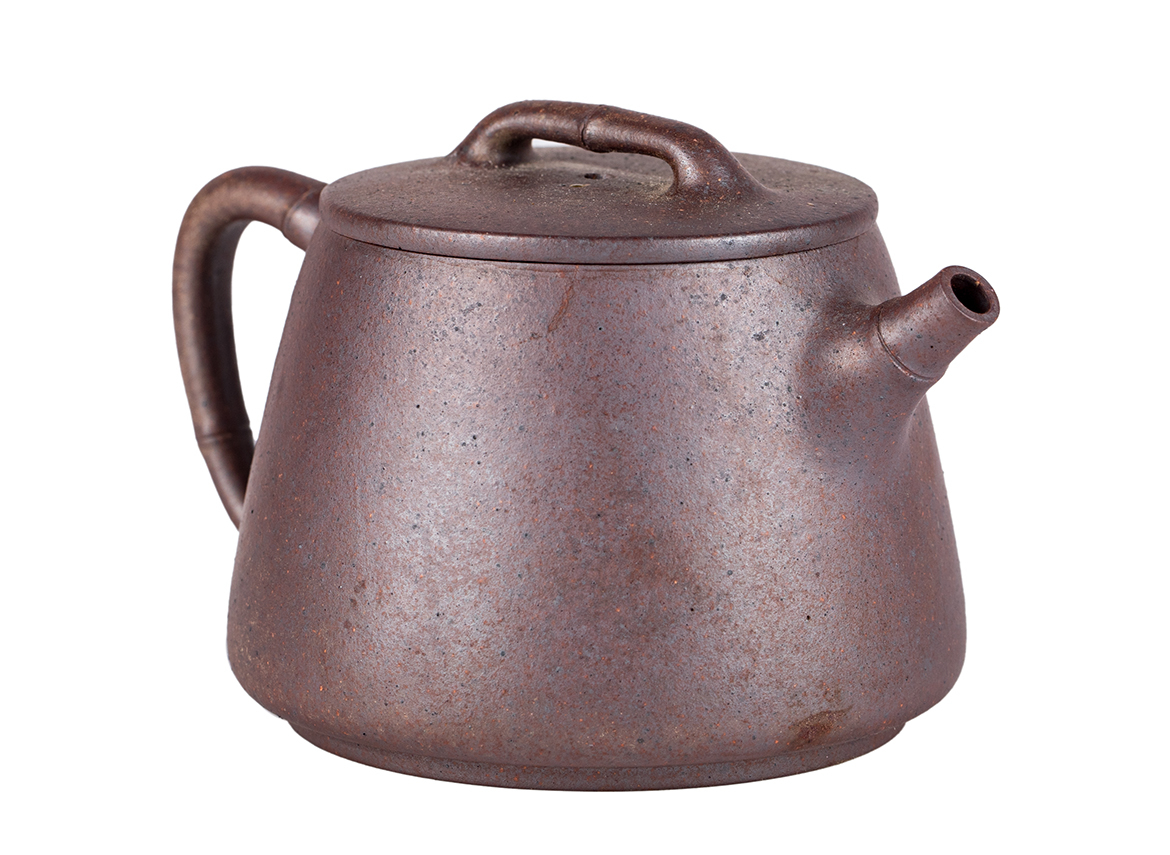 Чайник # 51911, дровяной обжиг/исинская глина, ручная работа,  220 мл.