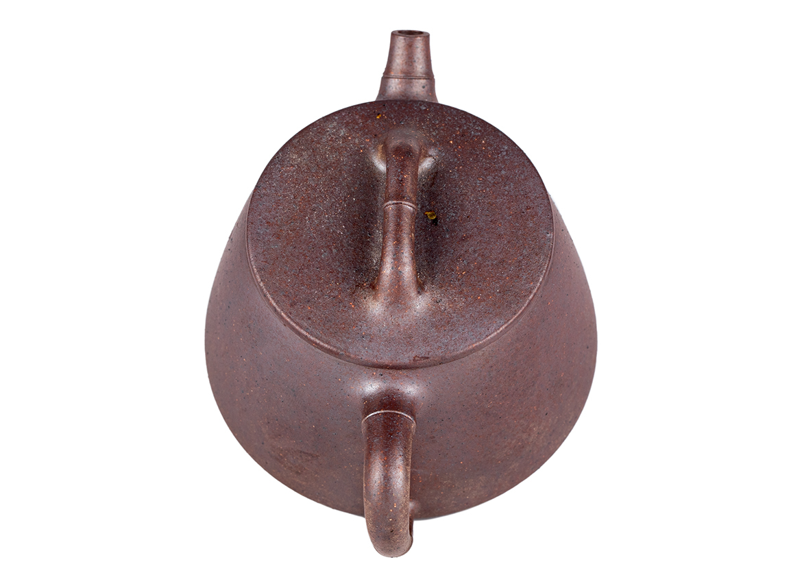 Чайник # 51911, дровяной обжиг/исинская глина, ручная работа,  220 мл.