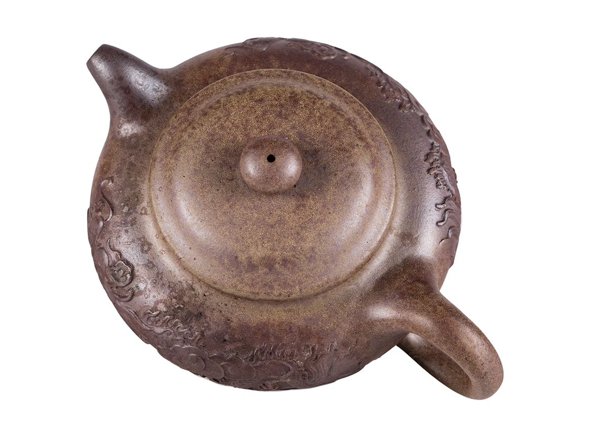 Чайник # 51912, дровяной обжиг/исинская глина, ручная работа, 300 мл.