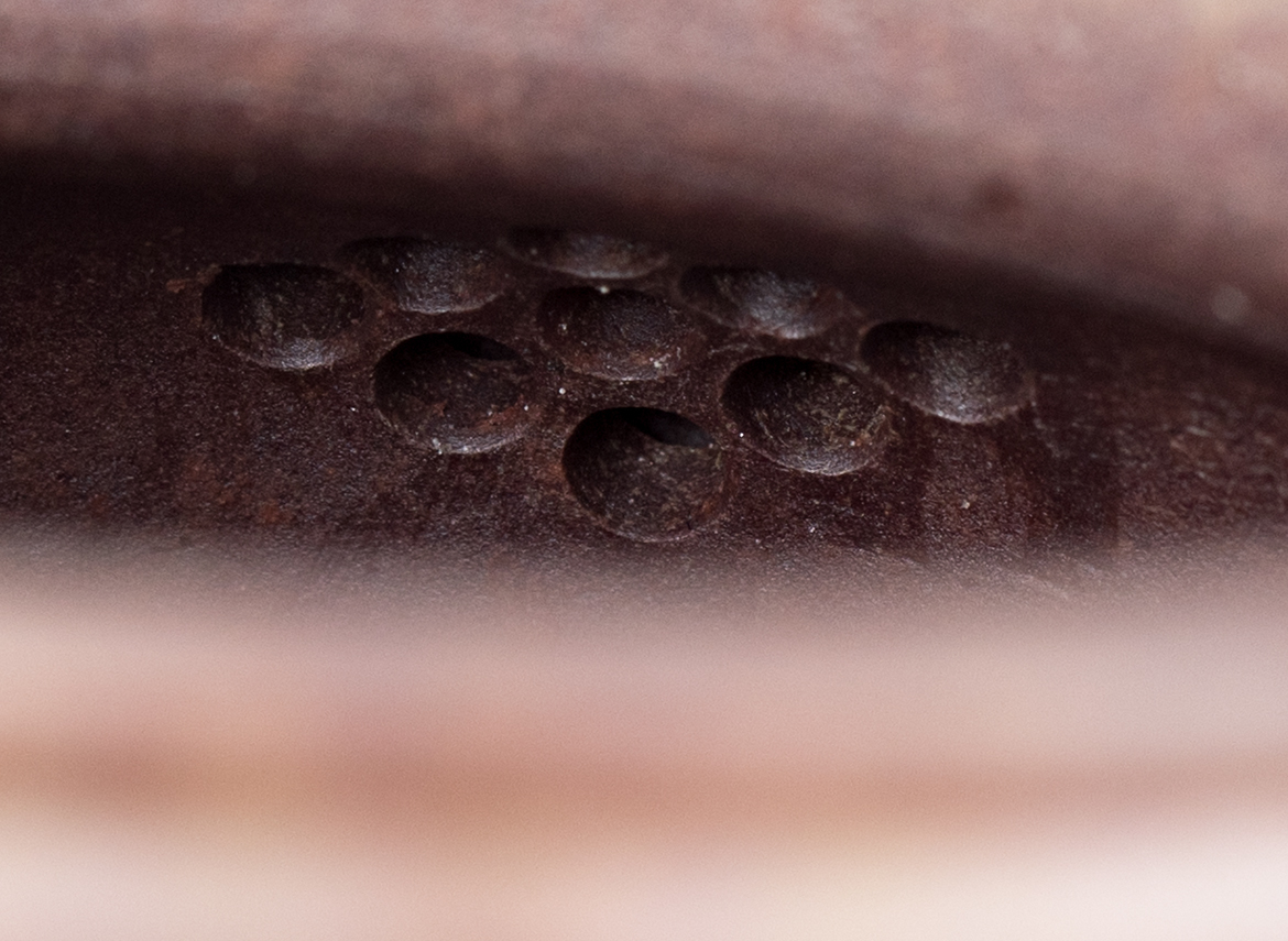 Чайник # 51912, дровяной обжиг/исинская глина, ручная работа, 300 мл.