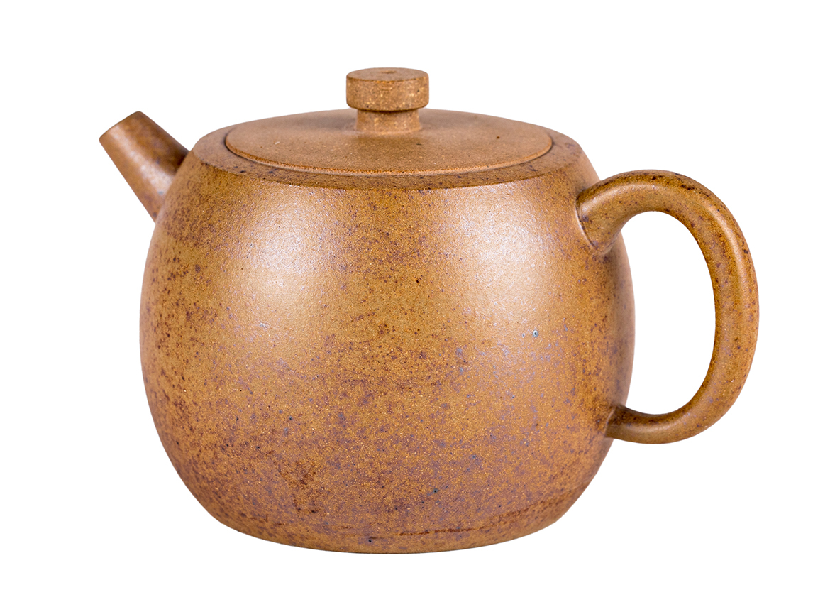 Чайник # 51913, дровяной обжиг/исинская глина, ручная работа, 210 мл.