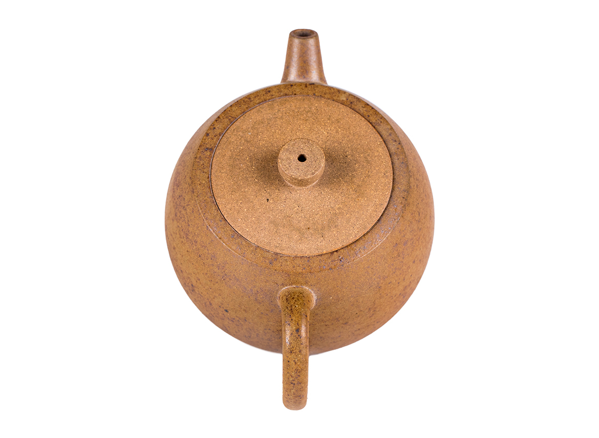 Чайник # 51913, дровяной обжиг/исинская глина, ручная работа, 210 мл.