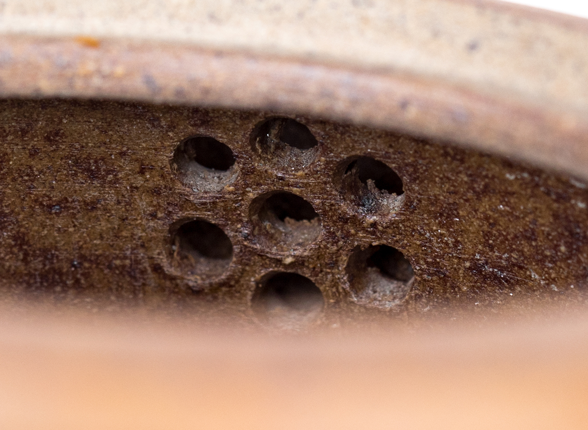 Чайник # 51913, дровяной обжиг/исинская глина, ручная работа, 210 мл.