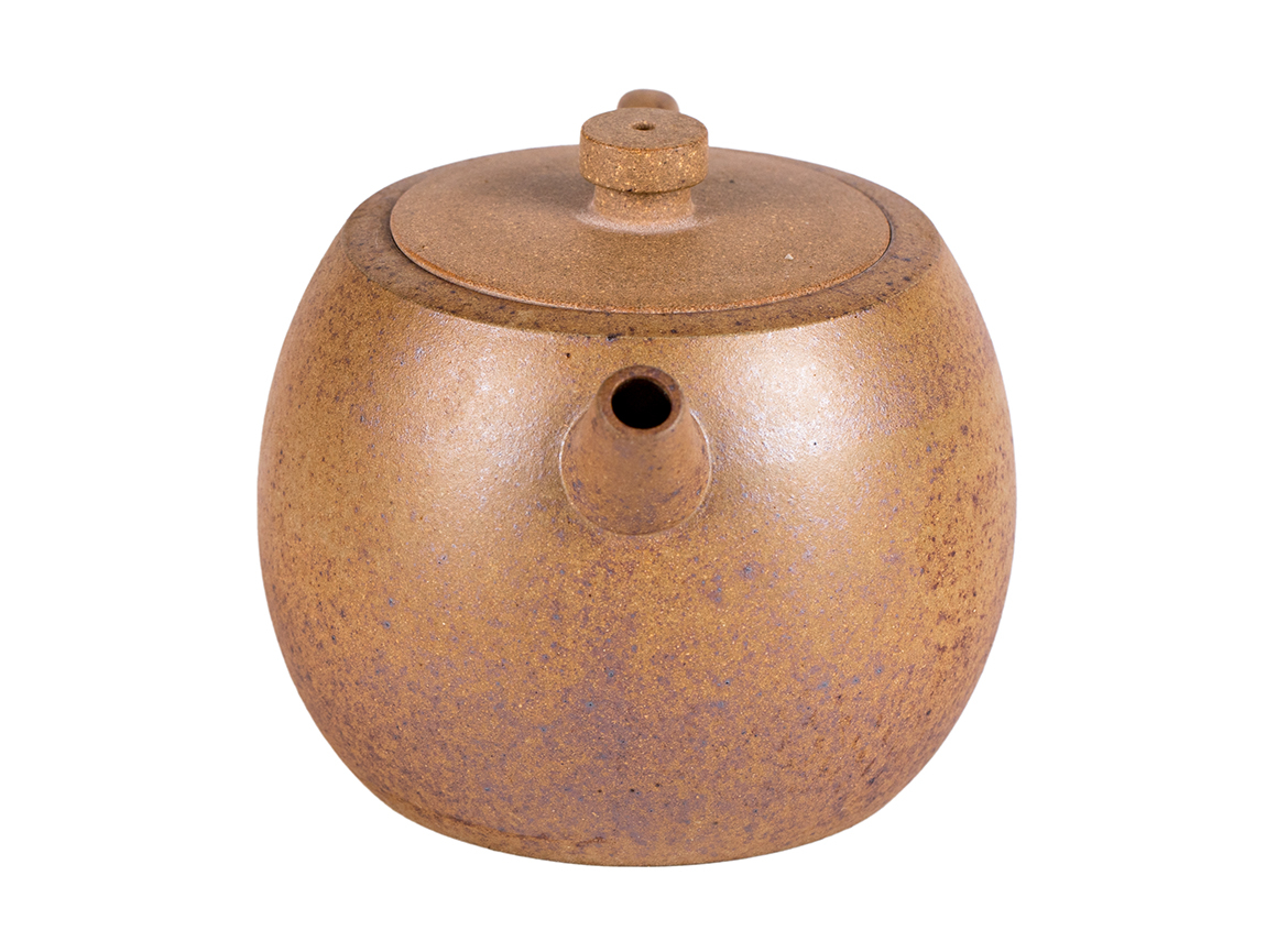 Чайник # 51913, дровяной обжиг/исинская глина, ручная работа, 210 мл.