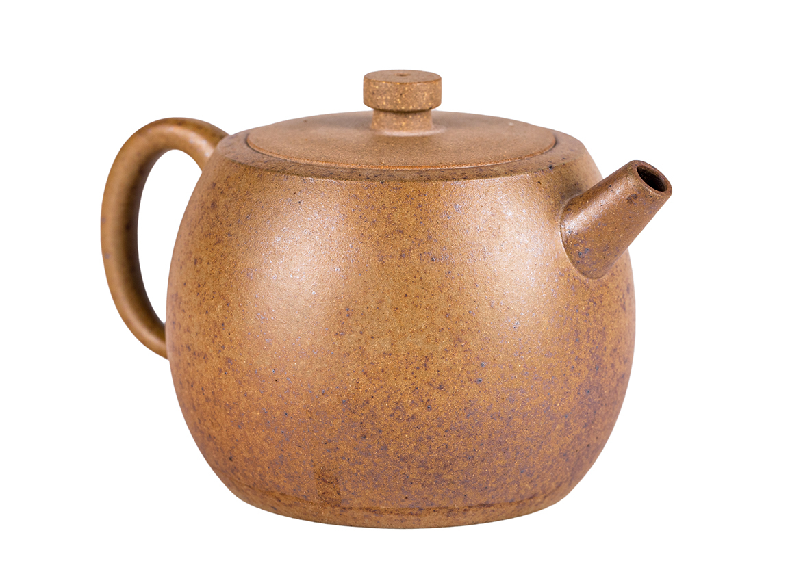 Чайник # 51913, дровяной обжиг/исинская глина, ручная работа, 210 мл.