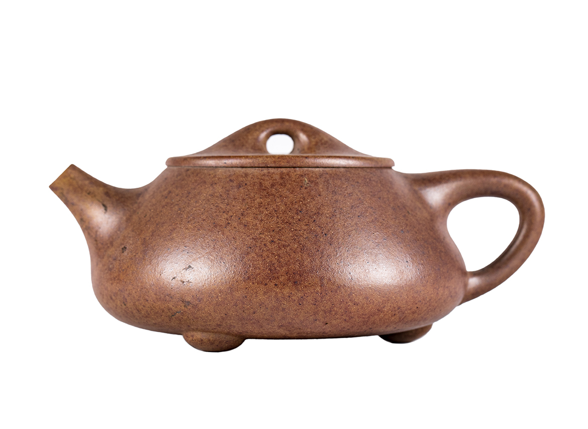 Чайник # 51920, дровяной обжиг/исинская глина, ручная работа, 190 мл.