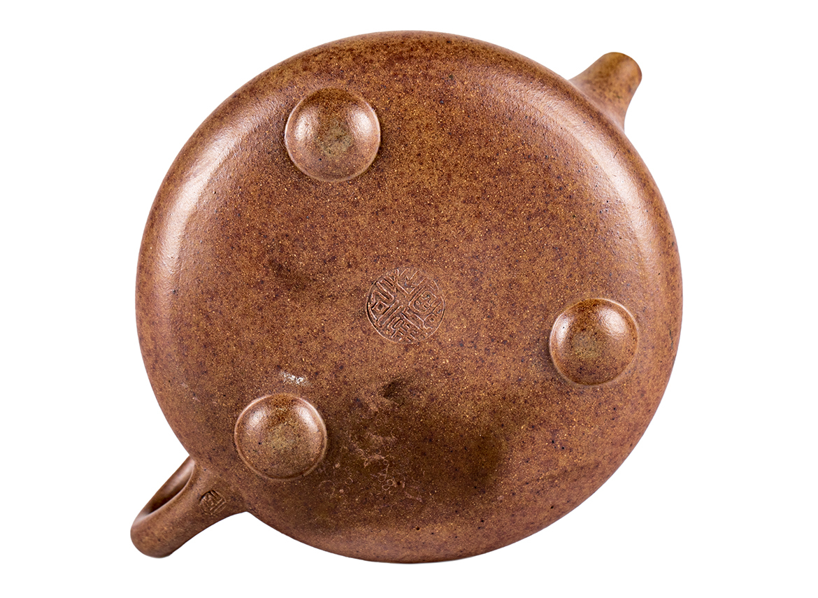 Чайник # 51920, дровяной обжиг/исинская глина, ручная работа, 190 мл.