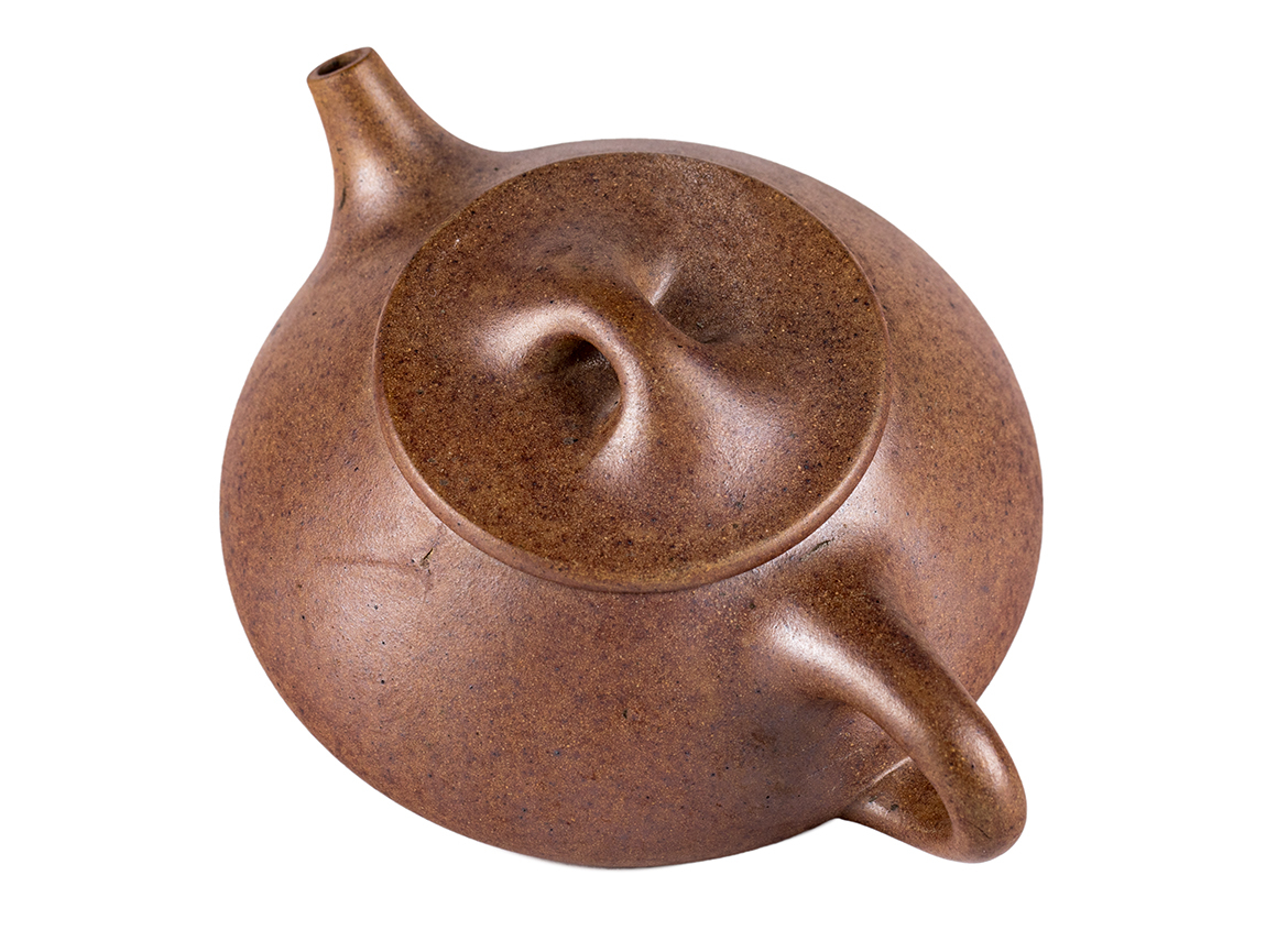 Чайник # 51920, дровяной обжиг/исинская глина, ручная работа, 190 мл.