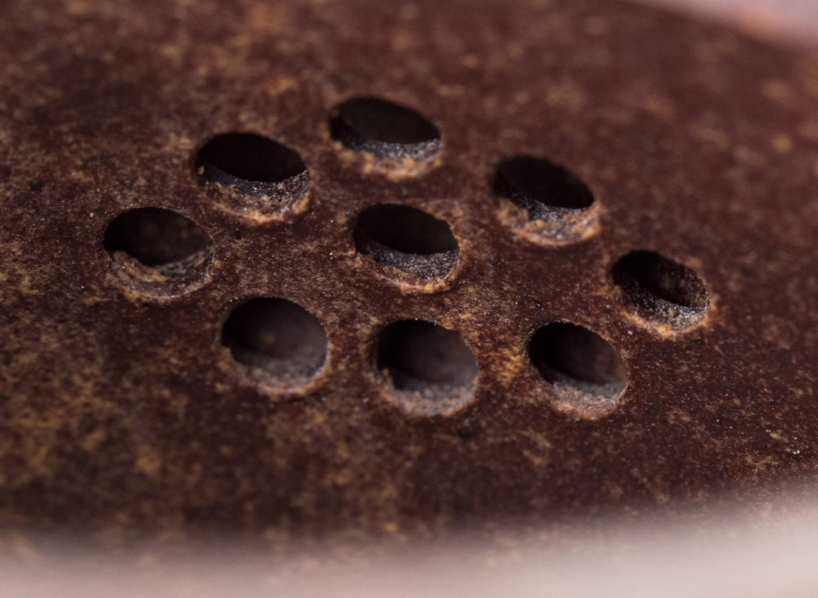 Чайник # 51921, дровяной обжиг/исинская глина, ручная работа, 190 мл.