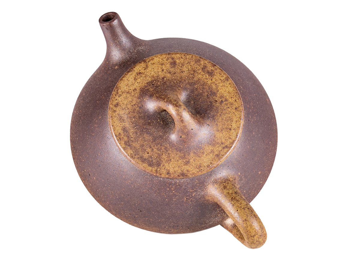 Чайник # 51922, дровяной обжиг/исинская глина, ручная работа, 190 мл.