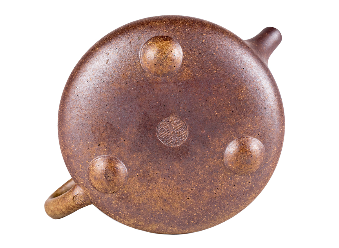 Чайник # 51922, дровяной обжиг/исинская глина, ручная работа, 190 мл.