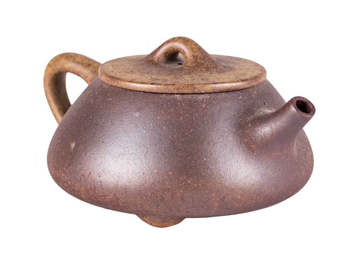 Чайник # 51922, дровяной обжиг/исинская глина, ручная работа, 190 мл.
