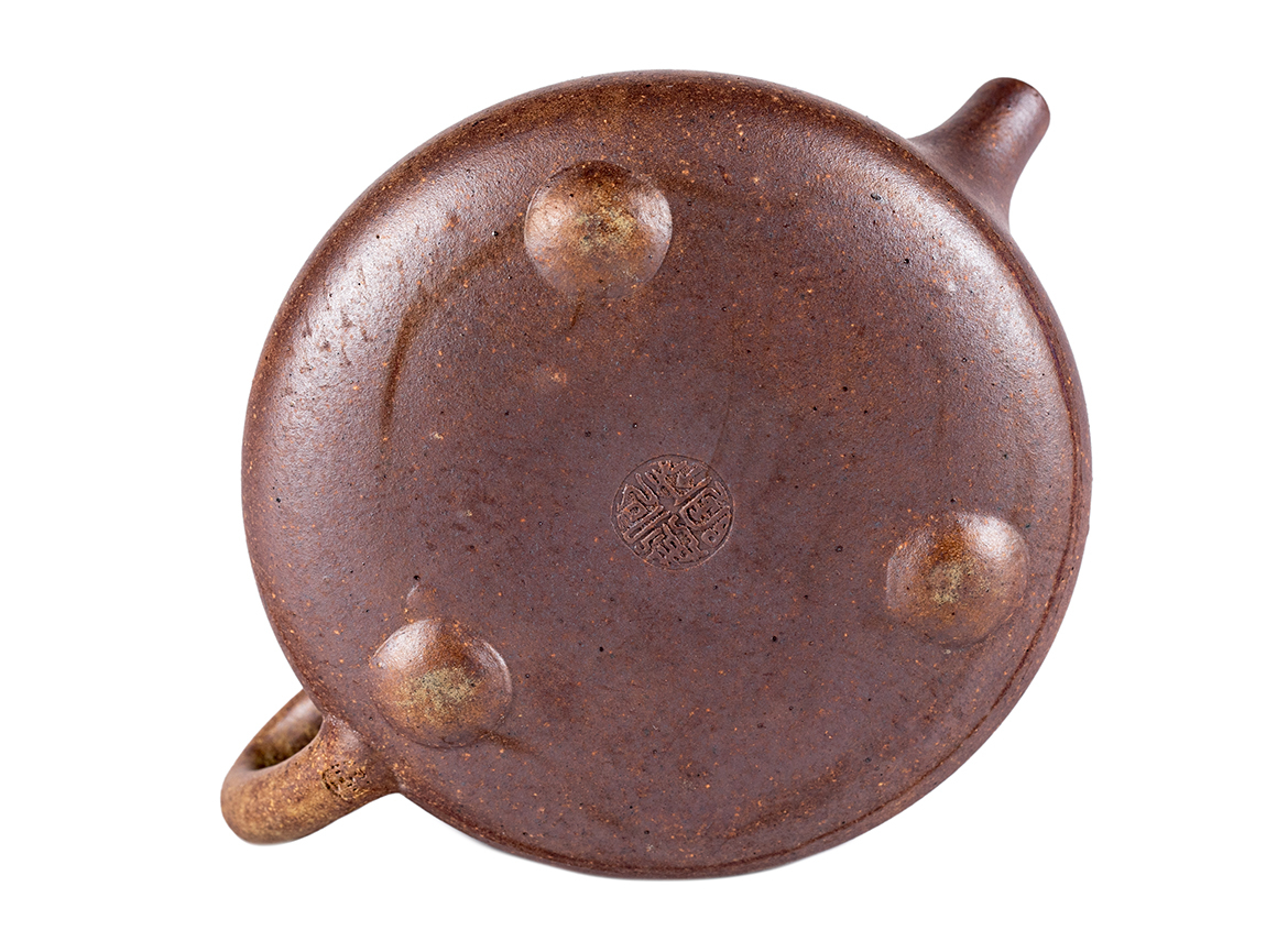 Чайник # 51923, дровяной обжиг/исинская глина, ручная работа, 190 мл.