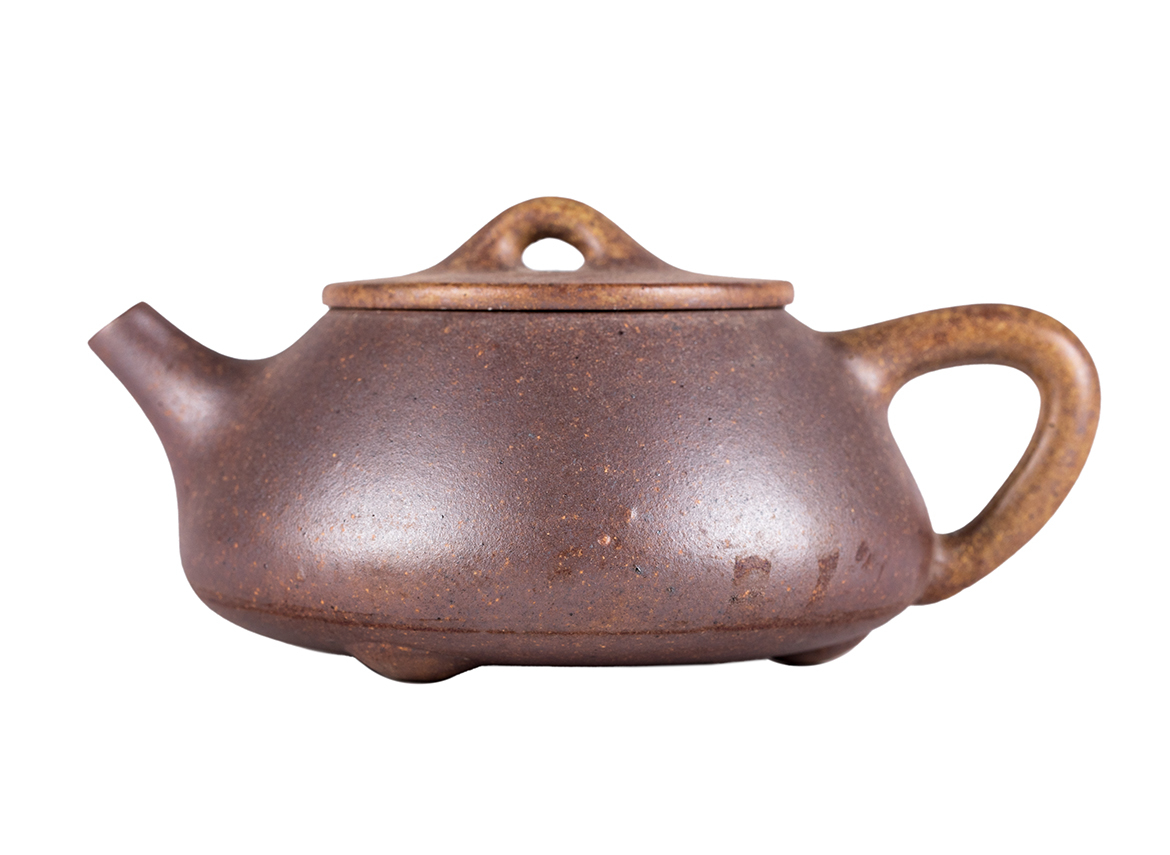 Чайник # 51923, дровяной обжиг/исинская глина, ручная работа, 190 мл.