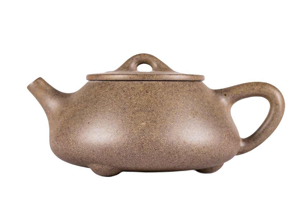 Чайник # 51924, дровяной обжиг/исинская глина, ручная работа, 190 мл.