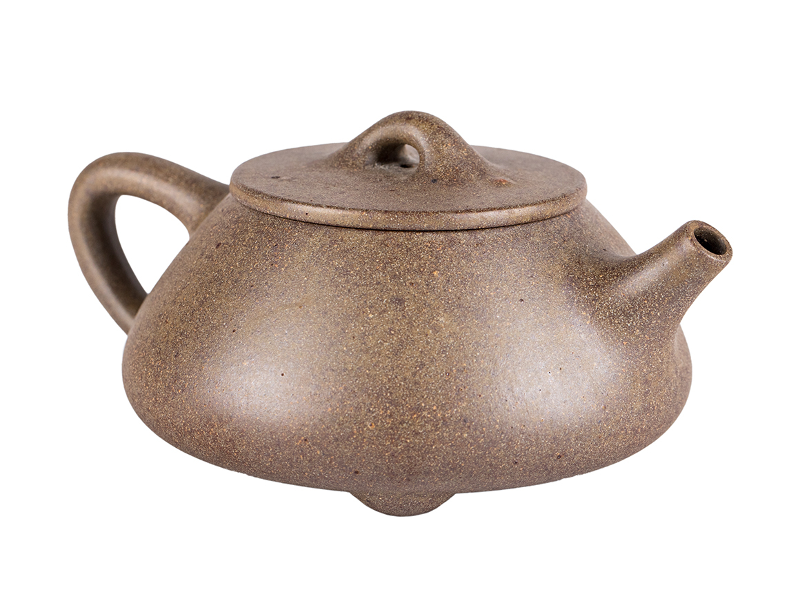 Чайник # 51924, дровяной обжиг/исинская глина, ручная работа, 190 мл.