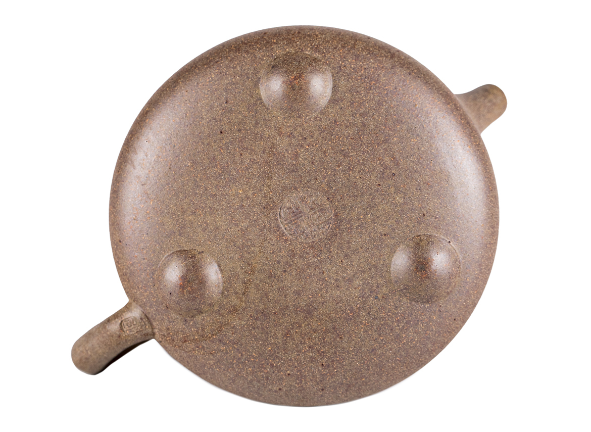 Чайник # 51924, дровяной обжиг/исинская глина, ручная работа, 190 мл.