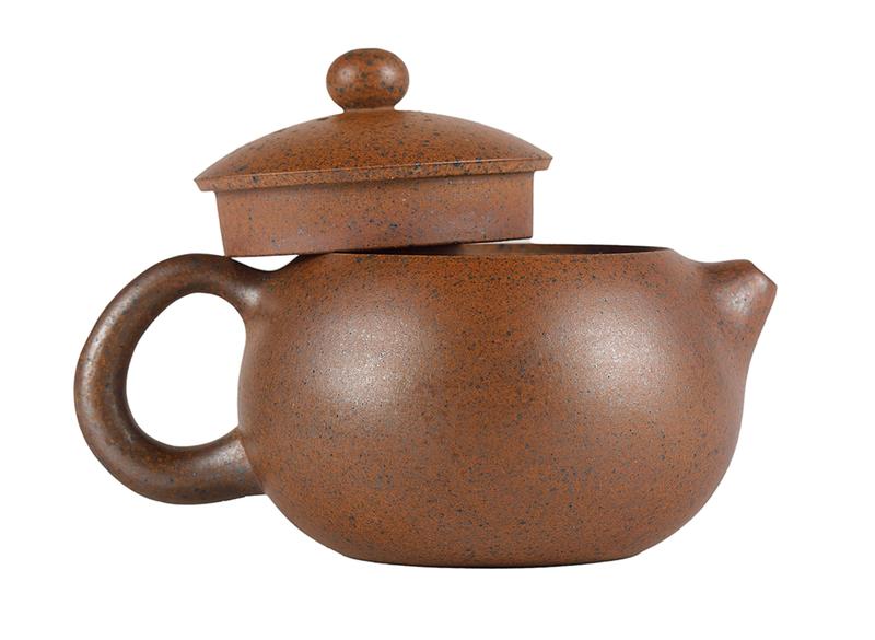 Чайник # 51926, дровяной обжиг/исинская глина, ручная работа, 220 мл.