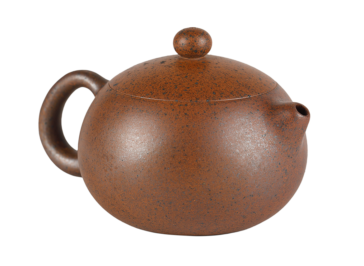 Чайник # 51926, дровяной обжиг/исинская глина, ручная работа, 220 мл.