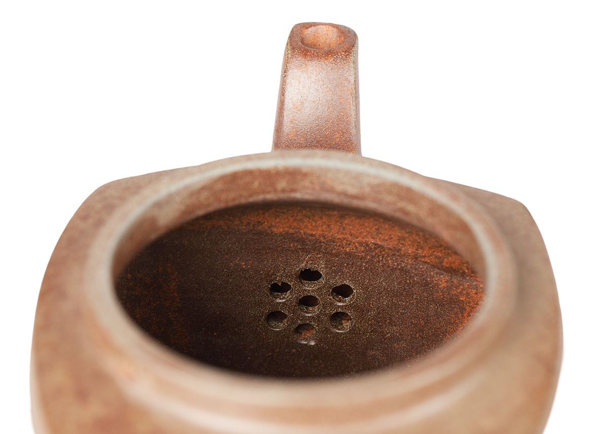 Чайник # 51927, дровяной обжиг/исинская глина, ручная работа, 190 мл.