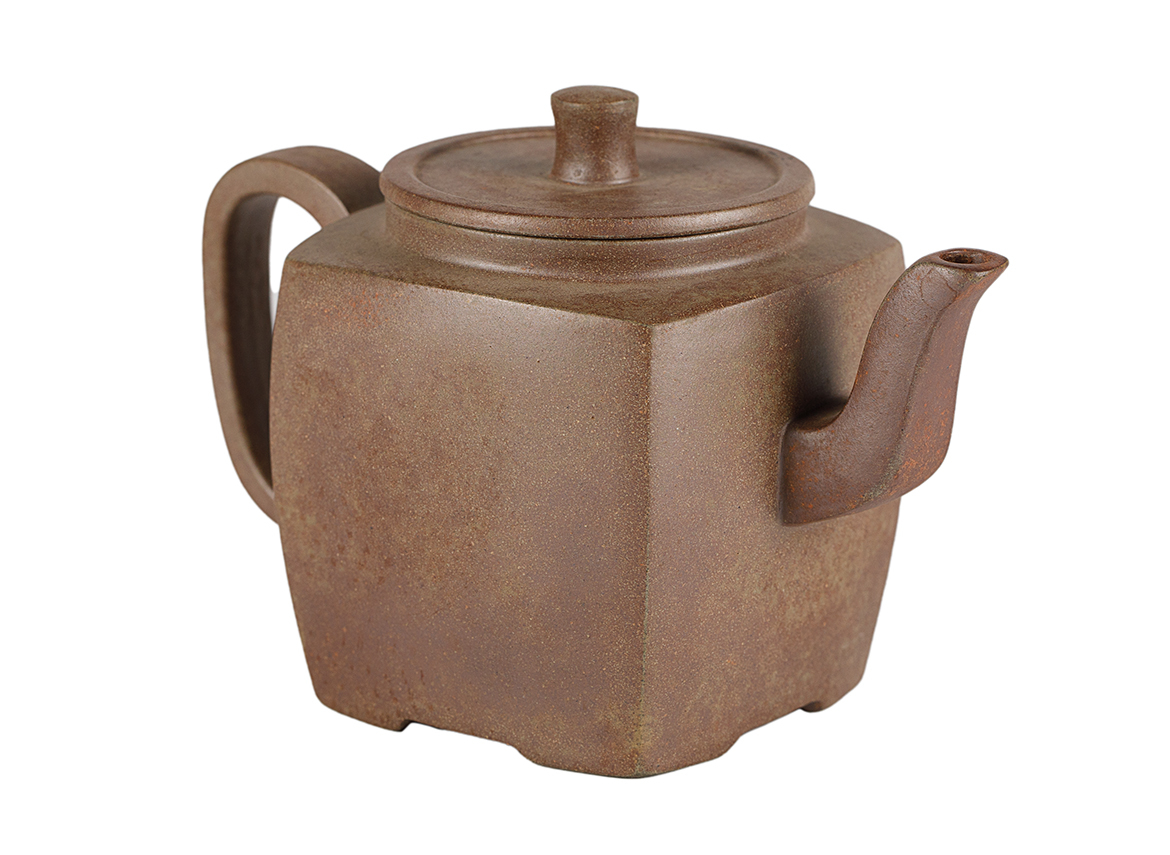 Чайник # 51927, дровяной обжиг/исинская глина, ручная работа, 190 мл.