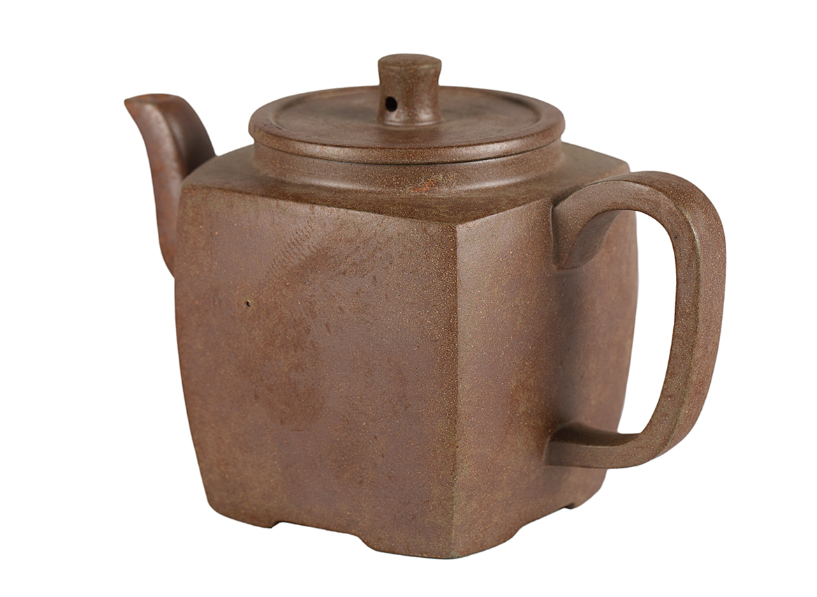 Чайник # 51927, дровяной обжиг/исинская глина, ручная работа, 190 мл.