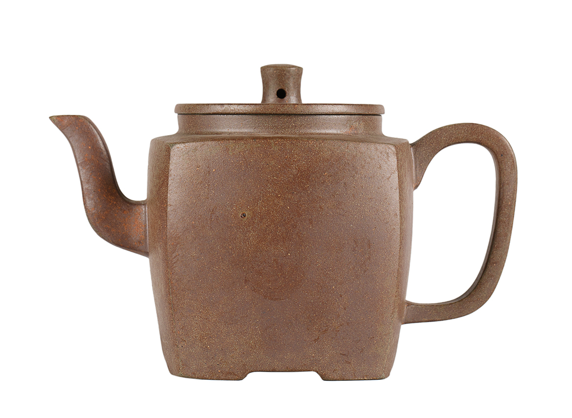 Чайник # 51927, дровяной обжиг/исинская глина, ручная работа, 190 мл.