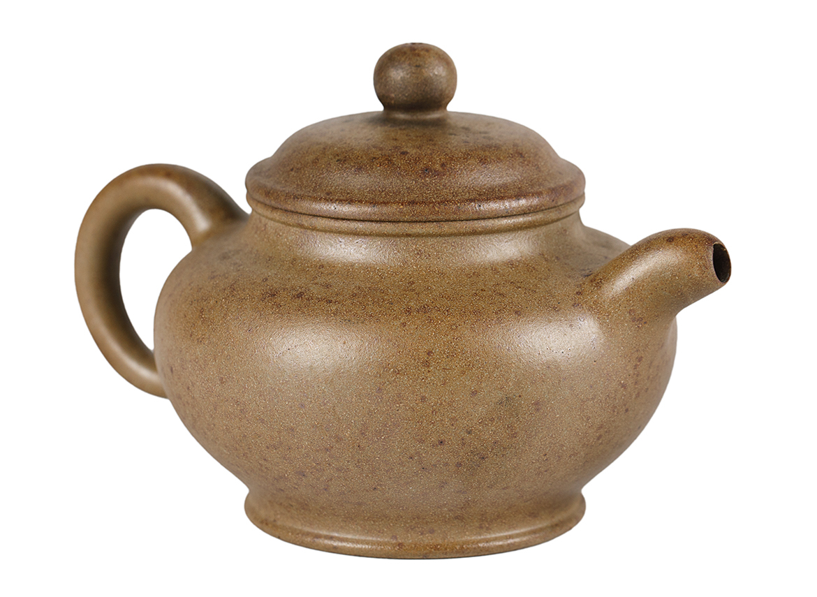 Чайник # 51929, дровяной обжиг/исинская глина, ручная работа, 180 мл.